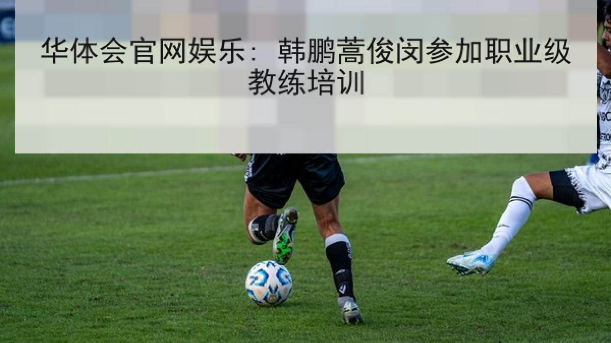 华体会官网娱乐: 韩鹏蒿俊闵参加职业级教练培训